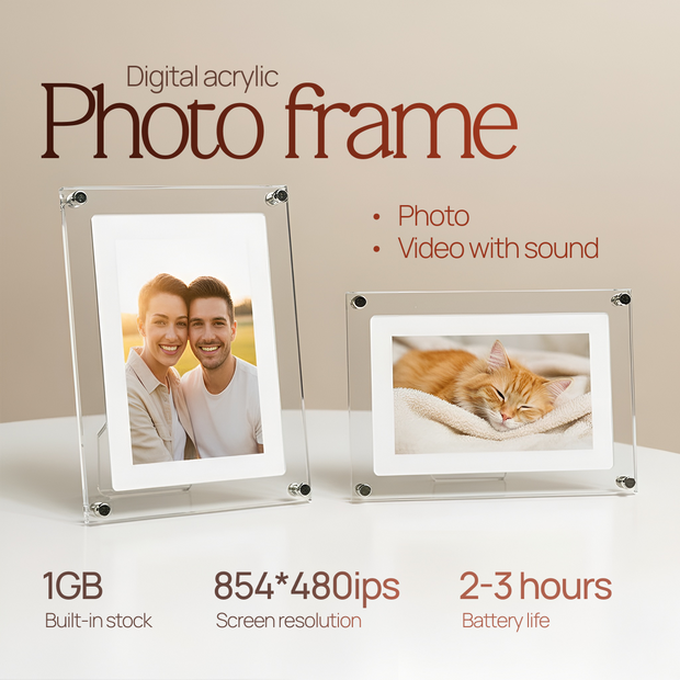 Digital Photo & Video Frame By Elvier