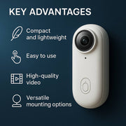 Action 4K Professional Body Camera By Elvier