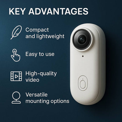 Action 4K Professional Body Camera By Elvier