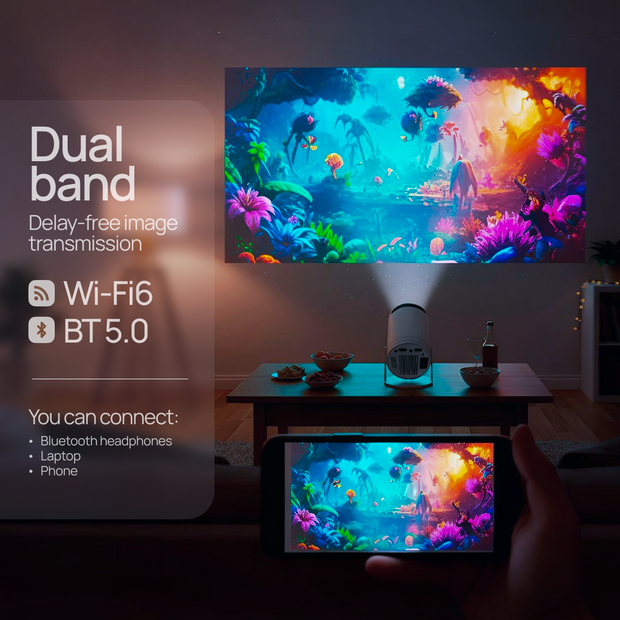 Portable Pro Projector By Elvier